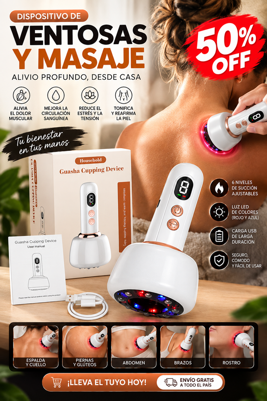 Masajeado Anticelulitis de Succión