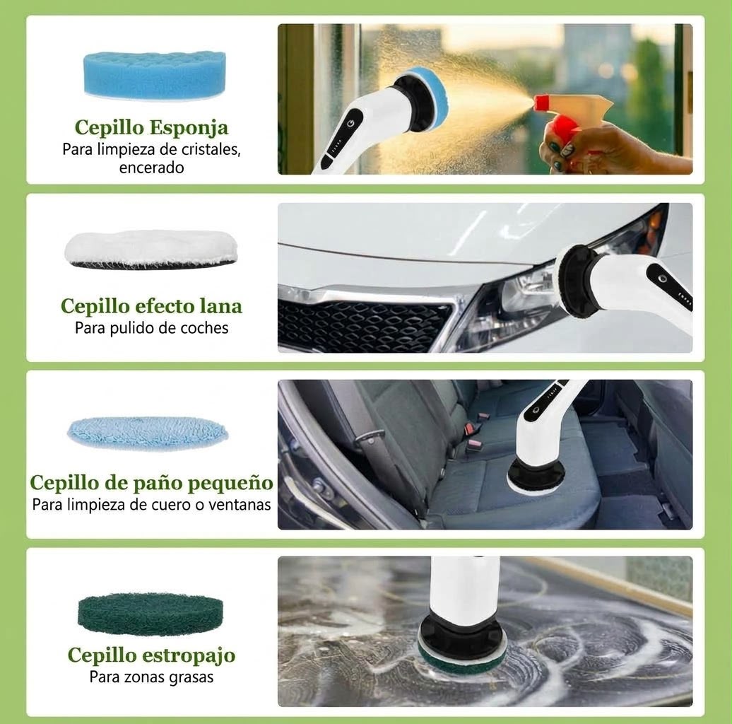 Cepillo de limpieza Electrico Recargable